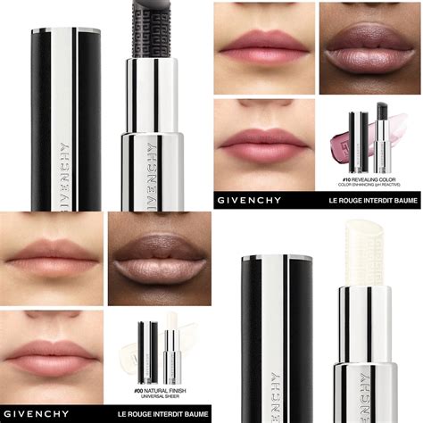 givenchy interedit lip balm.